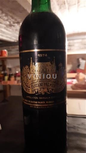 Bordeaux Margaux Grand Cru Château Palmer 1974