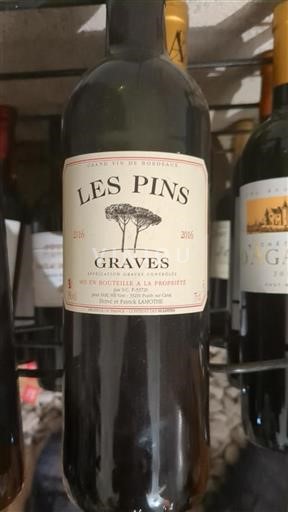 Bordeaux Graves Les Pins 2016