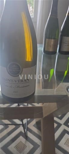 Burgundy Saint-Véran Terres Secrètes Criox de Montceau 2017