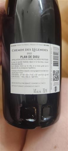 Údolí Rhôny Côtes-du-Rhône-villages Chemin des Légendes 2022