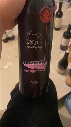 Roussillon Banyuls L'Etoile Rimage 2017