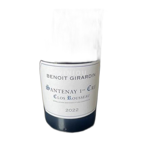 Burgundy Santenay Premier Cru Benoit Girardin Clos Rousseau 2022