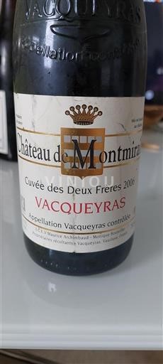 Rhônevallei Vacqueyras Château Montmirail des Deux Frères 2006