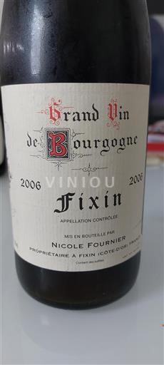 Borgogna Fixin Nicole Fournier 2006