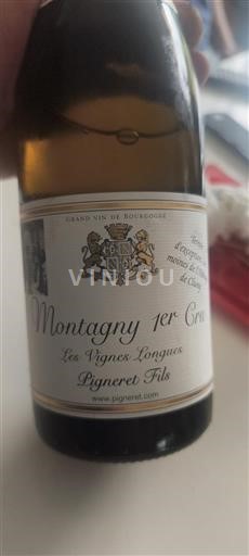 Borgogna Non specificato Premier Cru Pigneret Fils Les Vignes Longues Senza annata