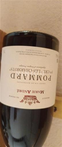 Bourgondië Pommard Premier Cru Marie André Les Charmots 2020