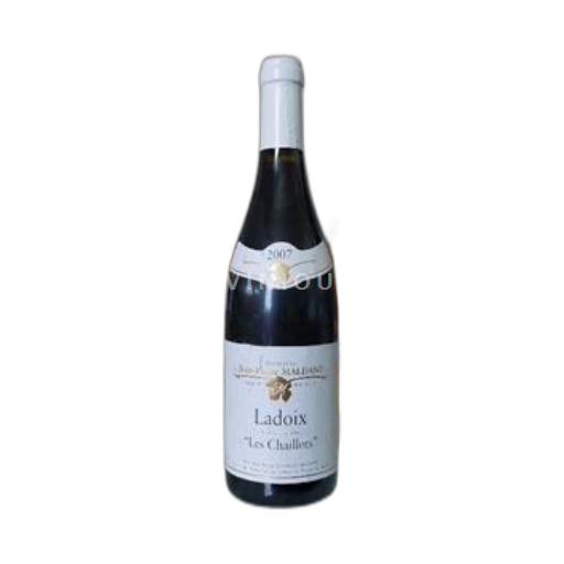 Vin Rouge sec Les Chaillots Domaine Jean-Pierre Maldant Non millésimé France Bourgogne Ladoix AOC