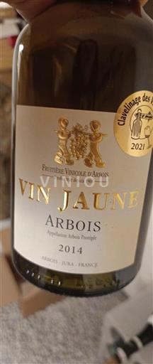 Jura Arbois Fruitière Vinicole Arbois 2014