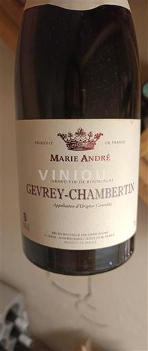 Borgonha Gevrey-chambertin Marie André 2020