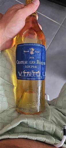 Bordéus Loupiac Château Les Roques Frantz 2016