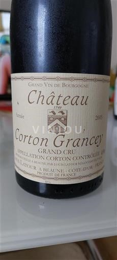 Burgundsko Corton Grand Cru Louis Latour Corton Grancey 2005