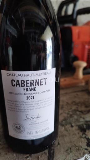 Bordeaux Château Haut-Meyrreau Invindia 2021