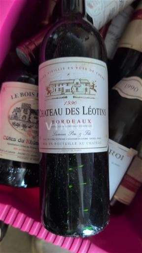 Bordeaux Château Des Léotins 1990