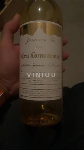 Sud-Ouest Jurançon Cru Lamouroux 2002