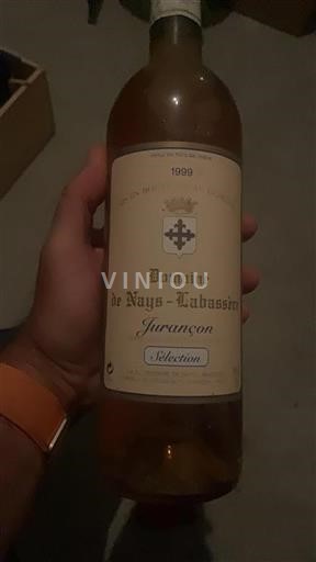 Sydvestfrankrig Jurançon Domaine Nays-Labassère Sélection 1999