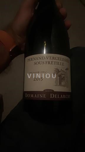 Burgundsko Pernand-Vergelesses Premier Cru Domaine Delarche Sous Frétille 2015