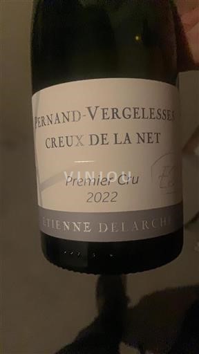 Bourgogne Pernand-vergelesses Premier Cru Etienne Delarche Creux de la Net 2022