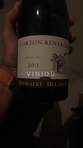 Borgogna Corton-Bressandes Grand Cru Domaine Delarche 2015