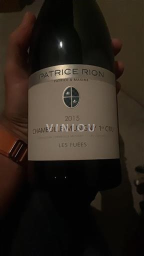 Bourgogne Ospecificerad Premier Cru Patrice Rion Les Fuées 2015