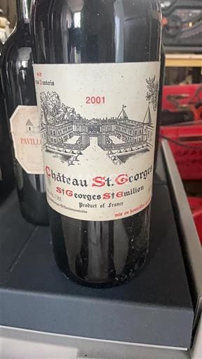 Bordeaux Saint-Georges-Saint-Émilion Château St. Georges 2001