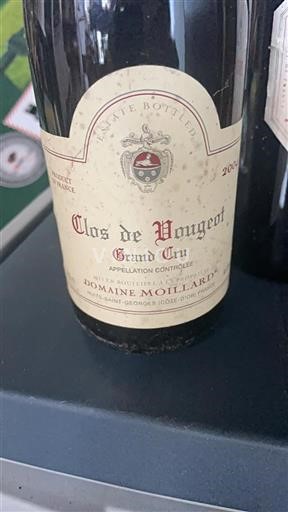 Borgogna Clos-de-vougeot Grand Cru Domaine Moillard 2004