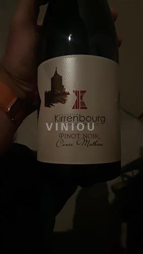 Vin Rouge sec Cuvée Mathieu Domaine Kirrenbourg 2019 France Alsace Grand Cru