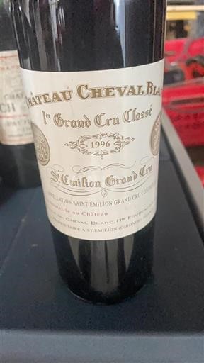 Bordeaux Saint-Émilion Grand Cru Château Cheval Blanc 1996