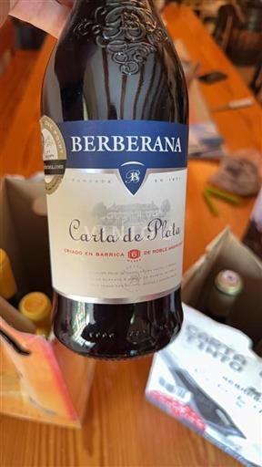 Rioja Berberana Carta de Plata Non-Vintage