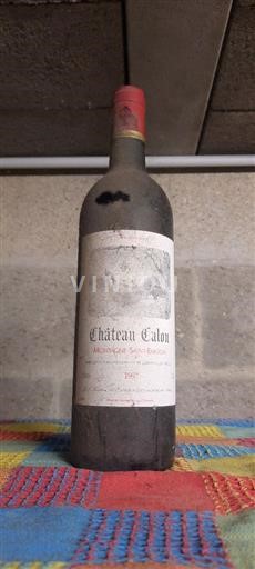 Bordeaux Montagne Saint-Émilion Château Calon 1997