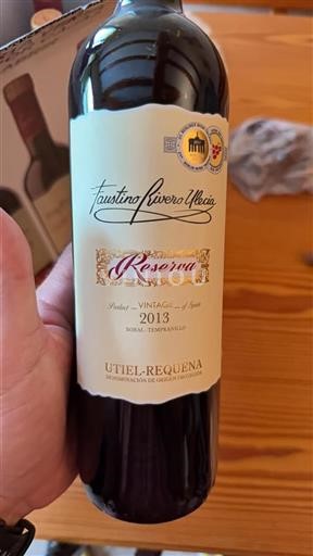 Valencijské spolecenství Utiel-Requena Faustino Rivero Ulecia Reserva 2013
