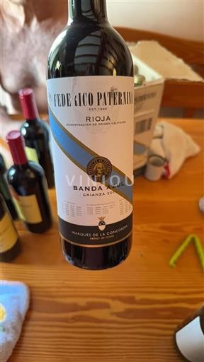 La Rioja Rioja Federico Paternina Banda Azul 2011
