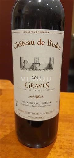 Bordeaux Graves Château Budos 2011