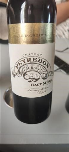 Bordeaux Haut-Médoc Cru Bourgeois Château Peyredon Lagravette 2019