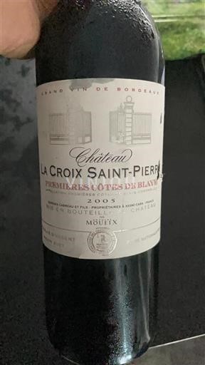 Bordeaux Unspecified Château La Croix Saint-Pierre 2005