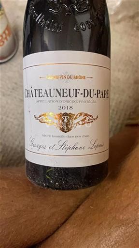 Rhône Valley Châteauneuf-du-Pape Georges et Stéphane Lepuis 2018