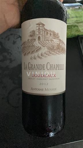 Bordeaux Antoine Moueix La Grande Chapelle 2012