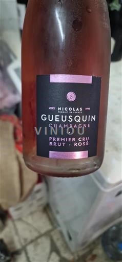 Champagne Šampanské Premier Cru Nicolas Gueusquin Neročník