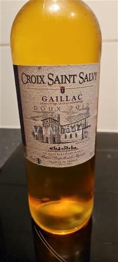 Lounais-Ranska Gaillac Croix Saint Salvy Doux 2012