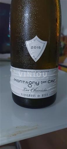 Bourgogne Montagny Premier Cru Vignerons de Buxy Les Chaniots 2015