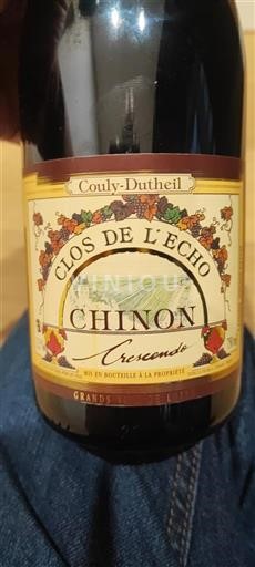 Údolí Loiry Chinon Couly-Dutheil Clos de l'Echo Crescendo Neročník