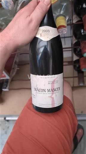 Bourgondië Mâcon en mâcon-dorpen Vignerons de Mancey 2003