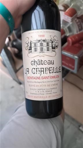Bordeaux Montagne-Saint-Émilion Château La Chapelle 1998