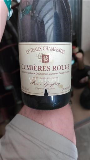 Champagne Coteaux Champenois René Geoffroy Cumières Rouge Ikke årgangsbestemt