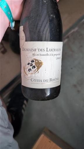 Rhône Valley Côtes du Rhône Domaine Des Lucioles 2008