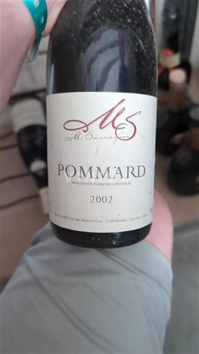 Bourgondië Pommard Vins Bernard Gras 2002