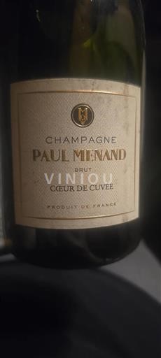 Champaña Champán Paul Menand Cœur de Sin añada