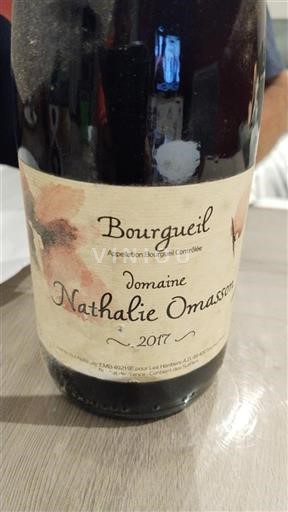 Vallée de la Loire Bourgueil Domaine Nathalie Omisson 2017