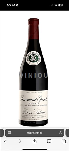 Burgundsko Pommard Premier Cru Louis Latour Pommard-Epenots 2023