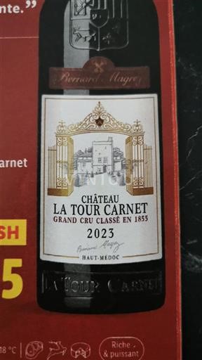 Bordeaux Haut-Médoc Grand Cru Château La Tour Carnet 2023
