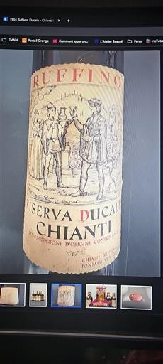Toscana Chianti Ruffino Riserva Ducale 1964